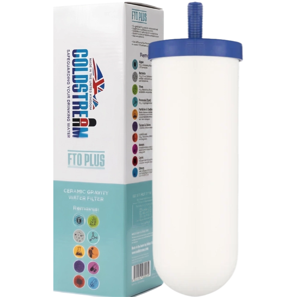 Coldstream FTO+ Filter für Schwerkraftsysteme